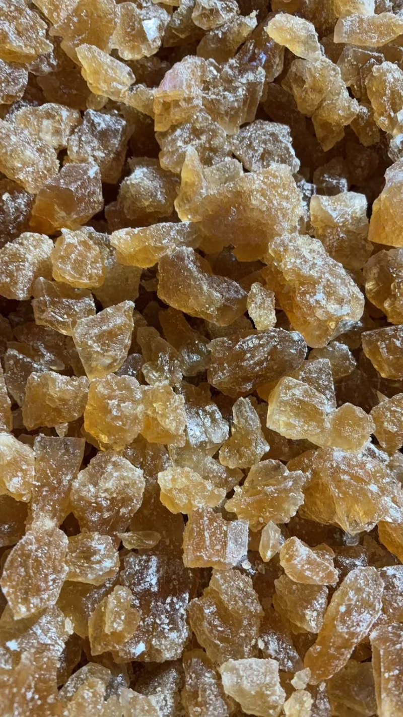云南黄冰糖甘蔗熬制老冰糖大货批发多晶黄冰糖