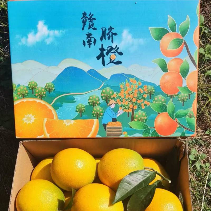 【包邮】赣南脐橙肉质鲜嫩无渣酸甜可口口感丰富