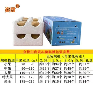 一件代发白肉黄心奇异果蒲江金艳猕猴桃