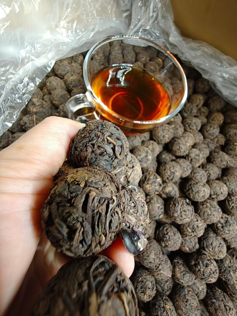 工厂直销，普洱熟茶龙珠清仓换钱，有大货，全国发货
