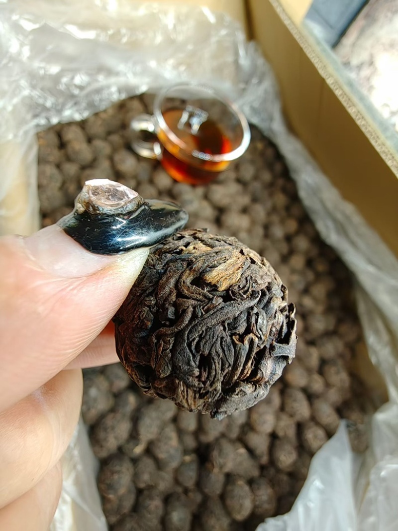 工厂直销，普洱熟茶龙珠清仓换钱，有大货，全国发货
