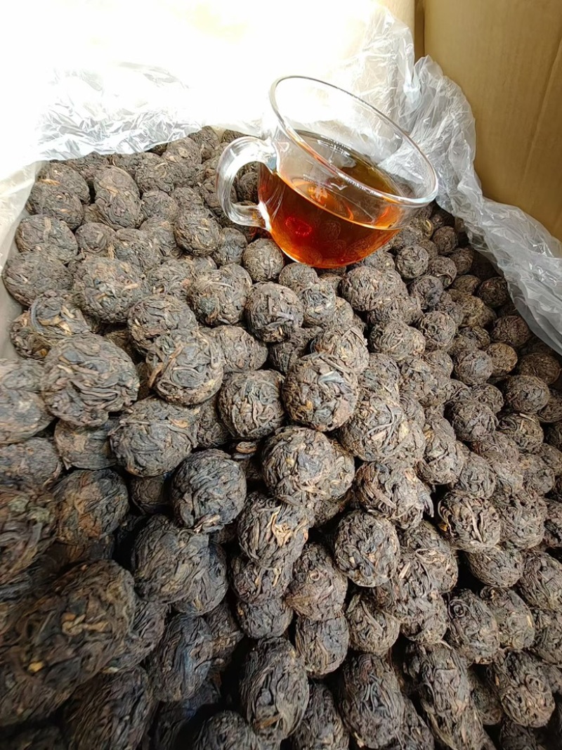 工厂直销，普洱熟茶龙珠清仓换钱，有大货，全国发货