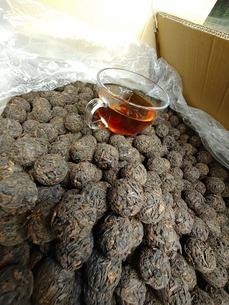 工厂直销，普洱熟茶龙珠清仓换钱，有大货，全国发货