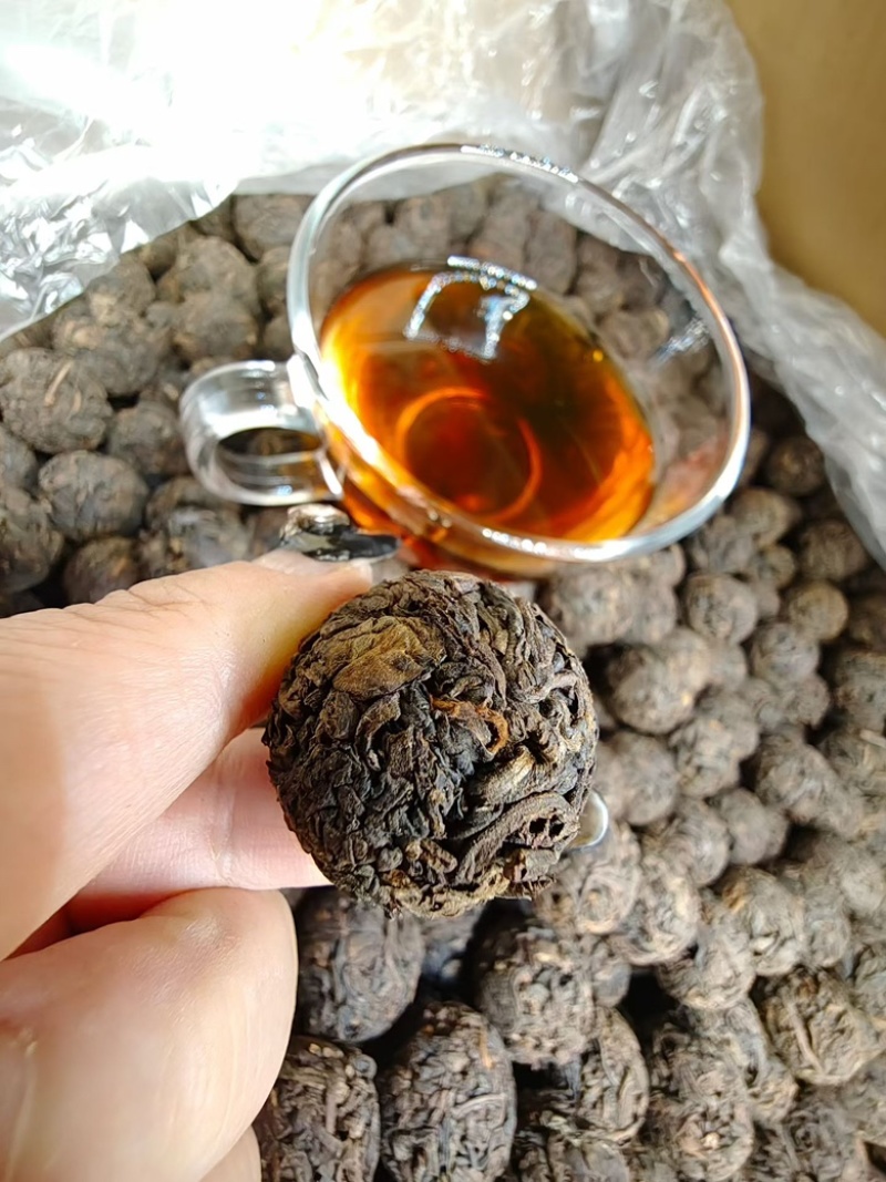 工厂直销，普洱熟茶龙珠清仓换钱，有大货，全国发货