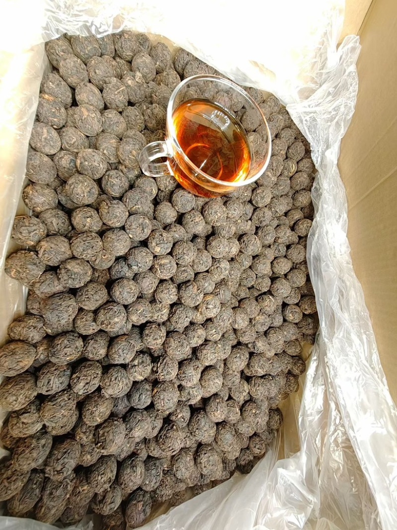 工厂直销，普洱熟茶龙珠清仓换钱，有大货，全国发货