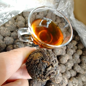 工厂直销，普洱熟茶龙珠清仓换钱，有大货，全国发货