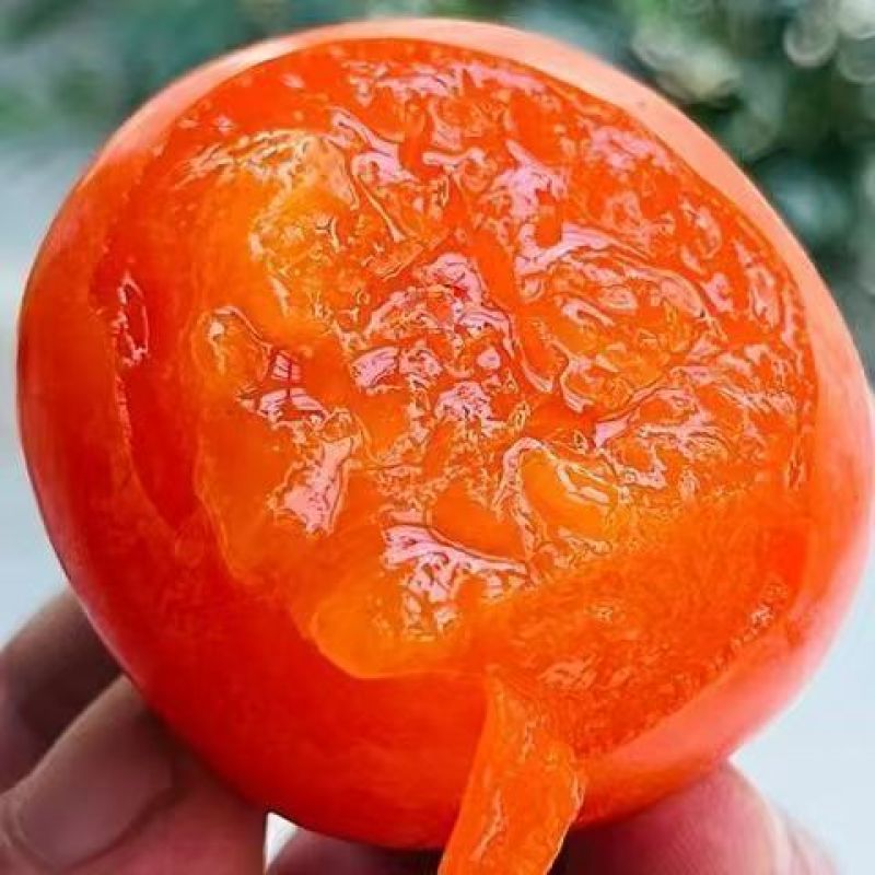 【推荐】陕西火晶柿子/视频看货/库存货源充足，