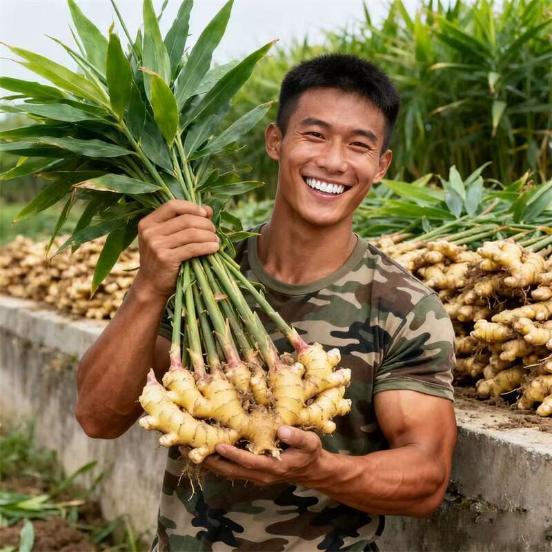 云南文山小黄姜云南生姜风干姜窖姜水洗姜大量供应