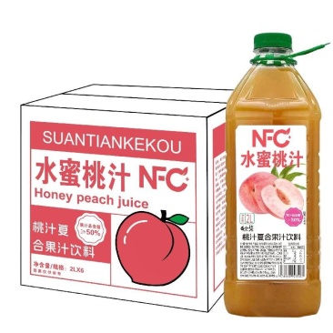 包邮两升水蜜桃汁。一件起拍，也可一件代发。