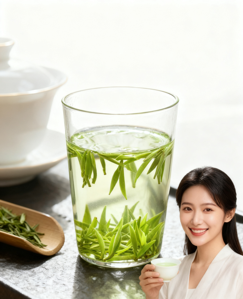 紫阳富硒茶叶徐小凤的茶园干净幸福生活品硒茶温暖人间美一天