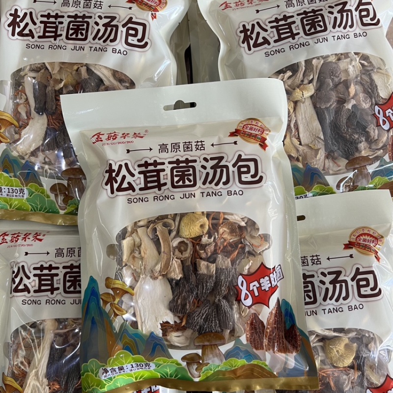 金菇朵朵松茸菌汤包七彩菌菇干货煲汤食材厂家批发