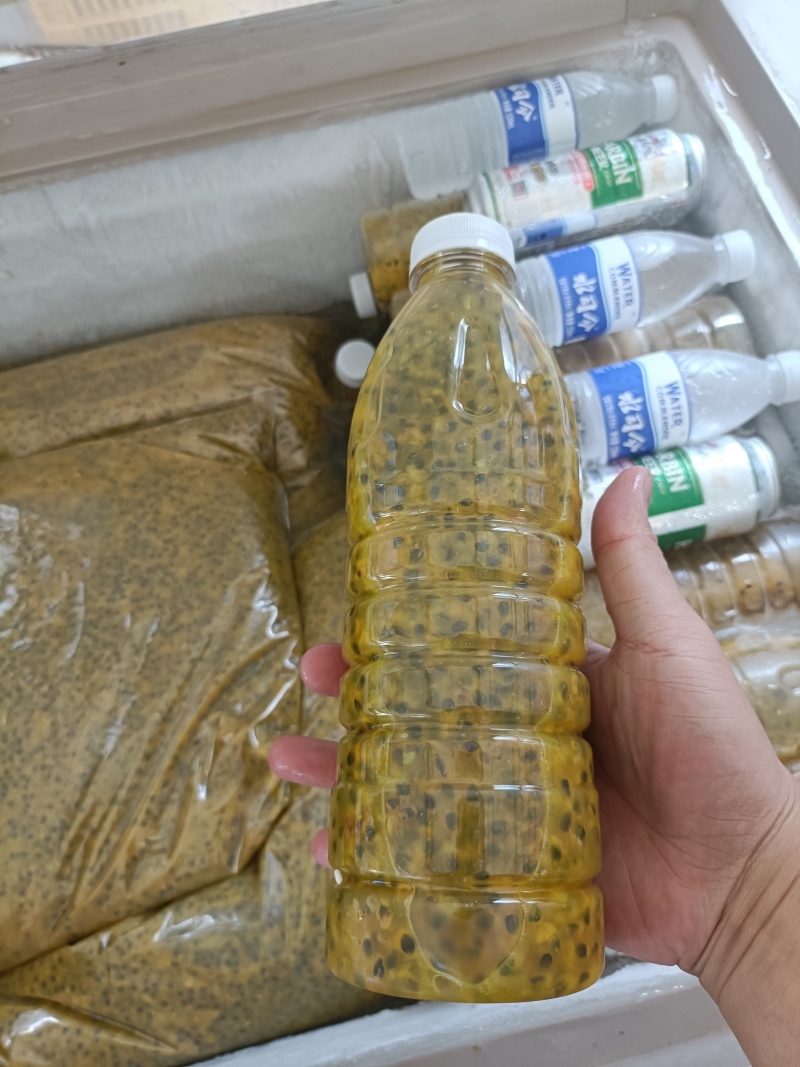 钦蜜9号百香果果酱鲜挖冷冻贮存