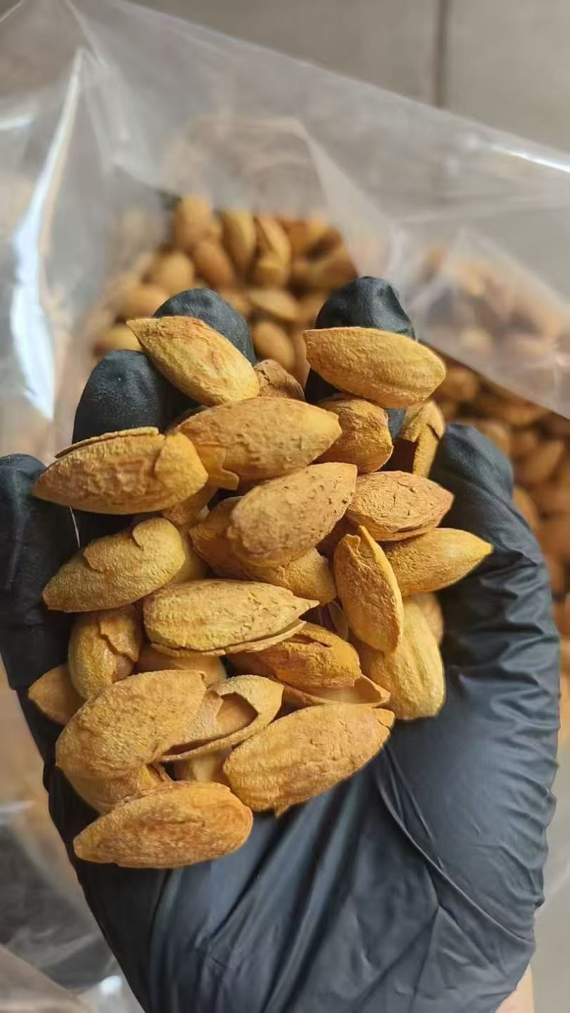 澳洲带壳巴旦木《新货现做》商超货，电商货大量供应