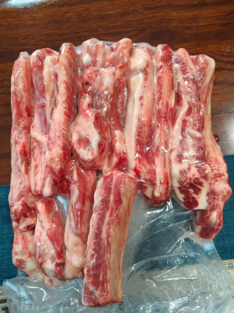 安格斯谷饲牛牛肋条长后胸肋条和牛短肋