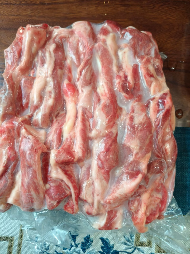 安格斯谷饲牛牛肋条长后胸肋条和牛短肋
