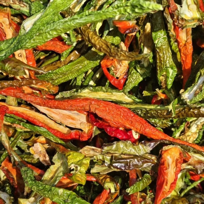 农家自产自销精选干辣椒条青红条，青条