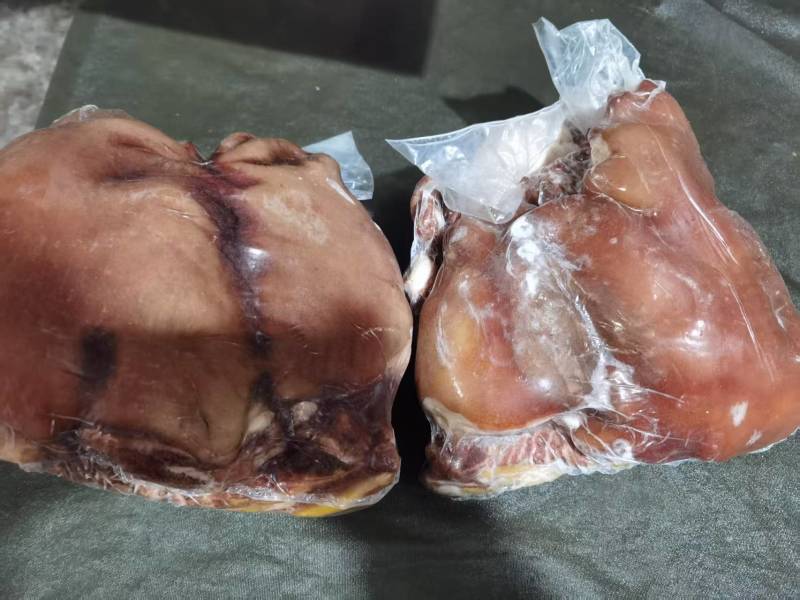 华蒙奥白皮熟羊肉，10月份新货，精修