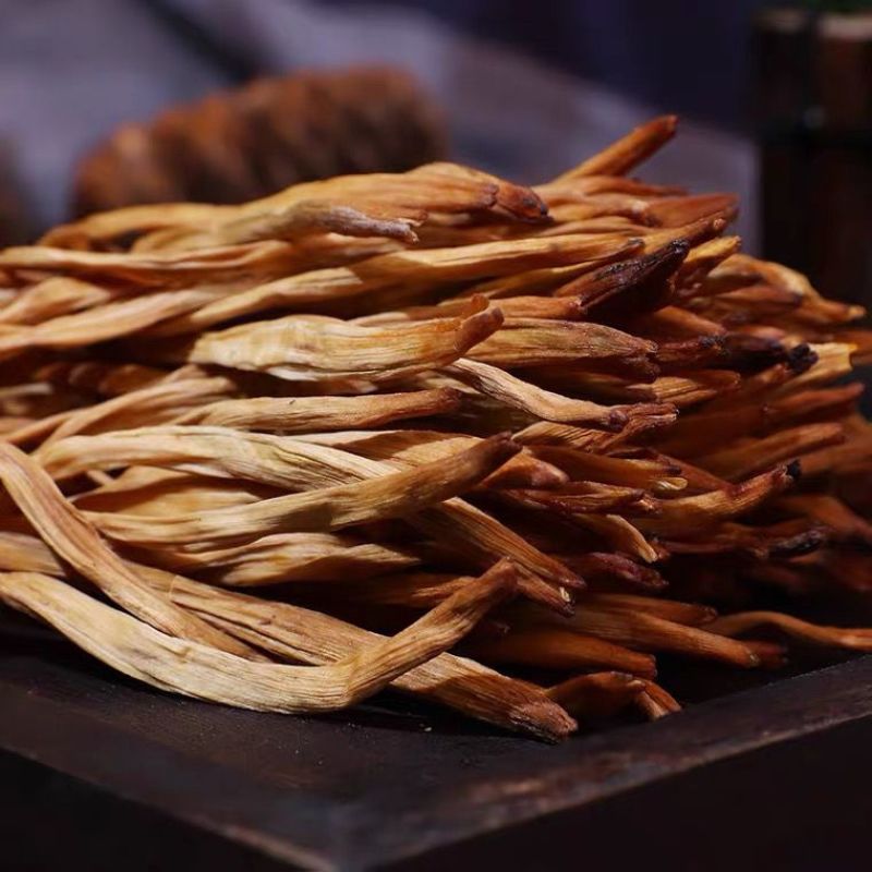 干菜无硫熏黄花菜干货正宗农家特产纯手工采摘金针菜精选当季