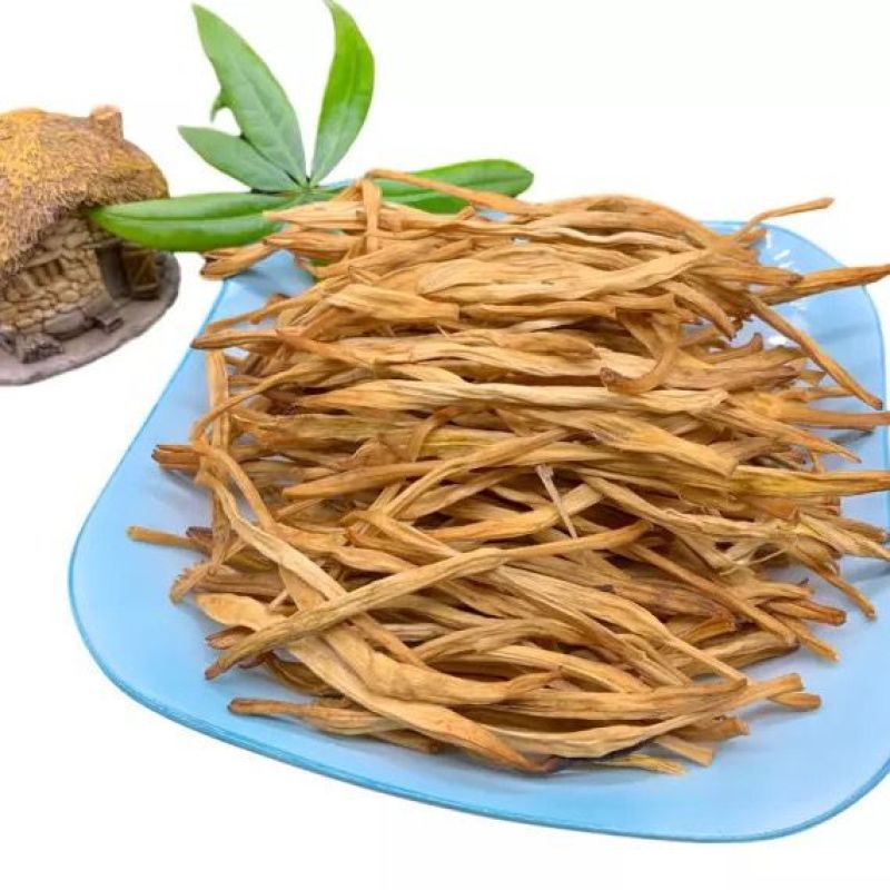 干菜无硫熏黄花菜干货正宗农家特产纯手工采摘金针菜精选当季