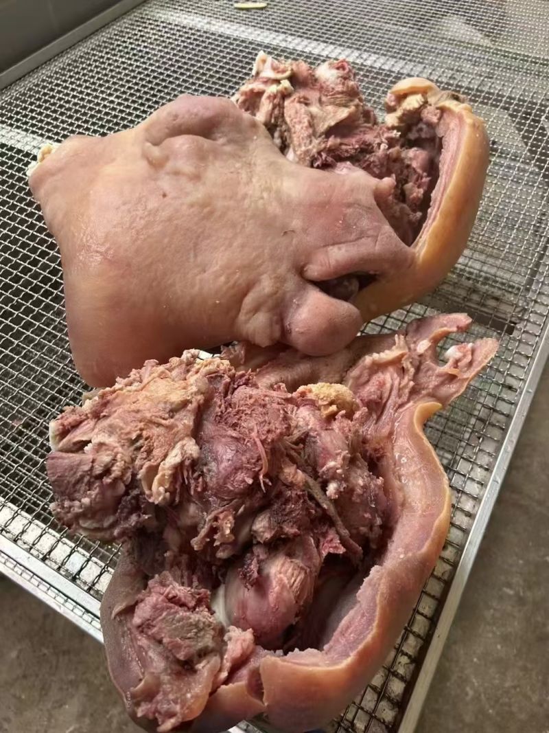 火烧全熟牛头肉