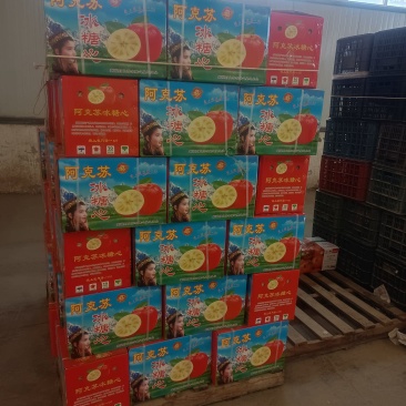 阿克苏红富士糖心苹果高次果