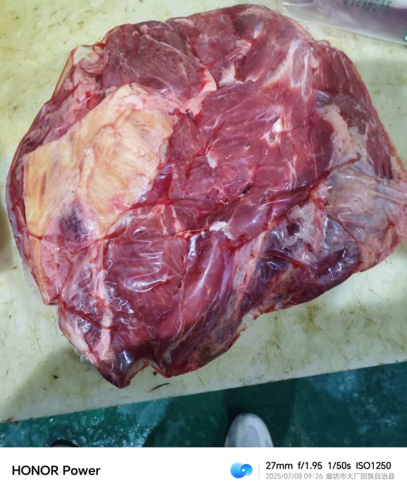 牛脖肉大厂县清真屠宰场直营销售！手续齐全！售后有保证！
