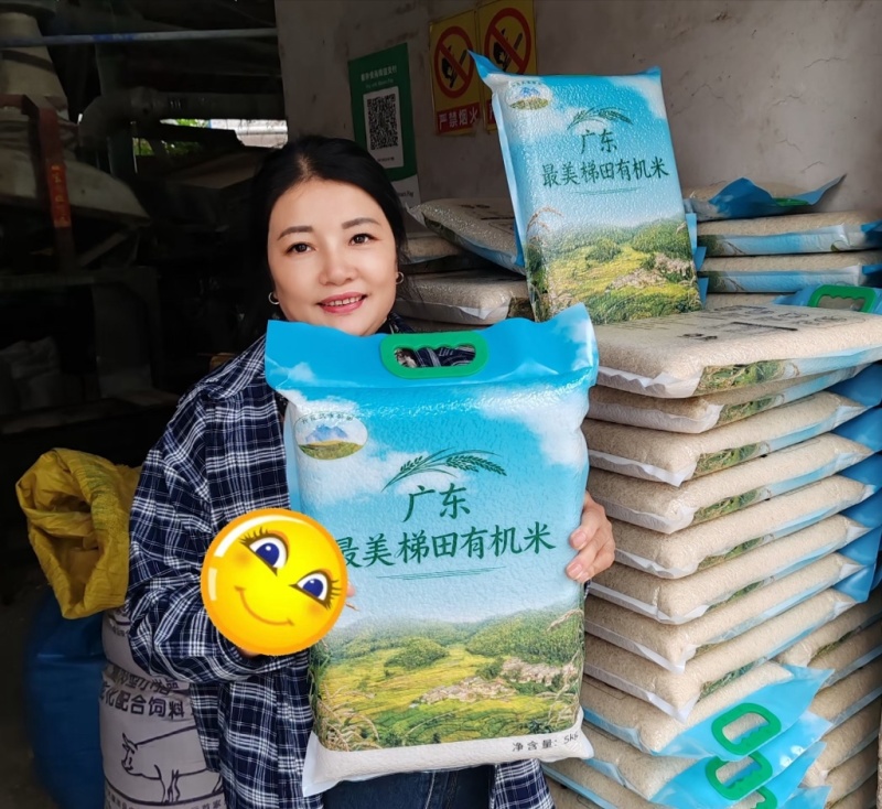 广东丹霞扶溪梯田大米