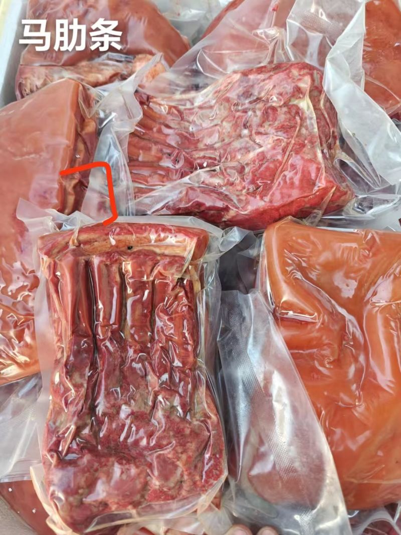 五香带皮熟马肉，软烂鲜香好味道，价格美丽