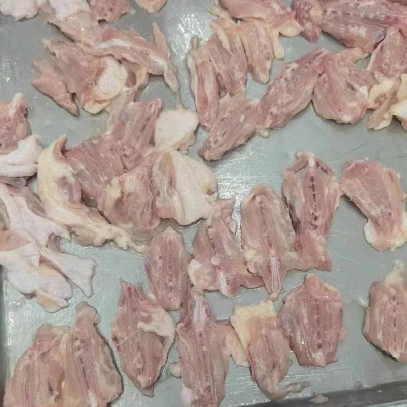 冷冻新鲜鸡背肉龙骨厂家直供对接各大商超批发市场