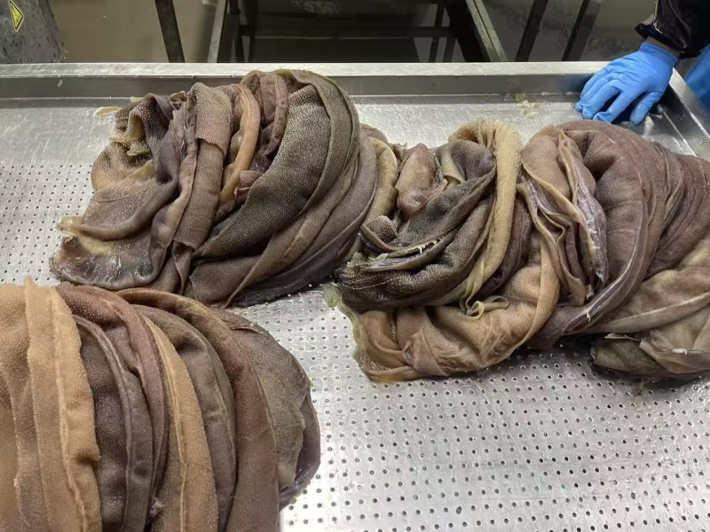牛百叶片黑毛肚爆肚片火锅食毛肚