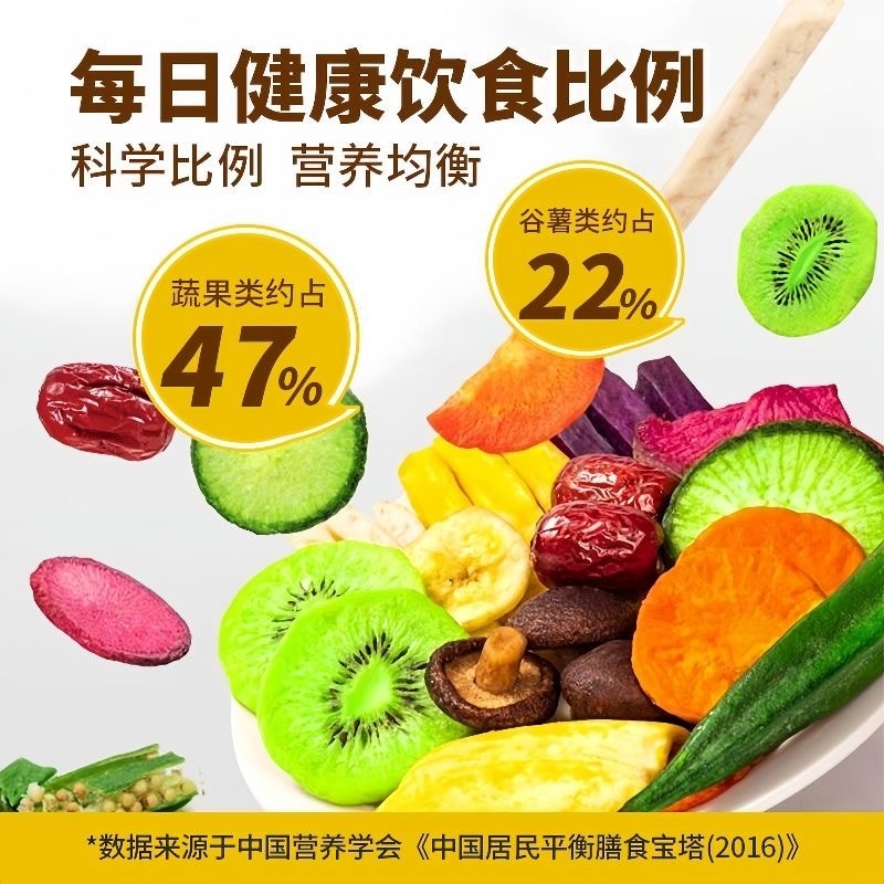 果蔬脆综合蔬菜干混合装什锦水果干香菇脆秋葵干孕妇儿童