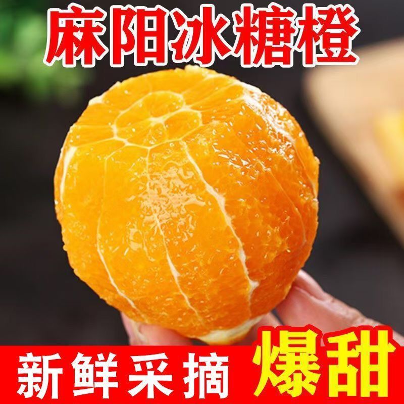 【一件代发全网低价】麻阳冰糖橙暴甜橙子直播团购