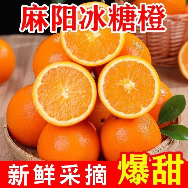 【一件代发全网低价】麻阳冰糖橙暴甜橙子直播团购