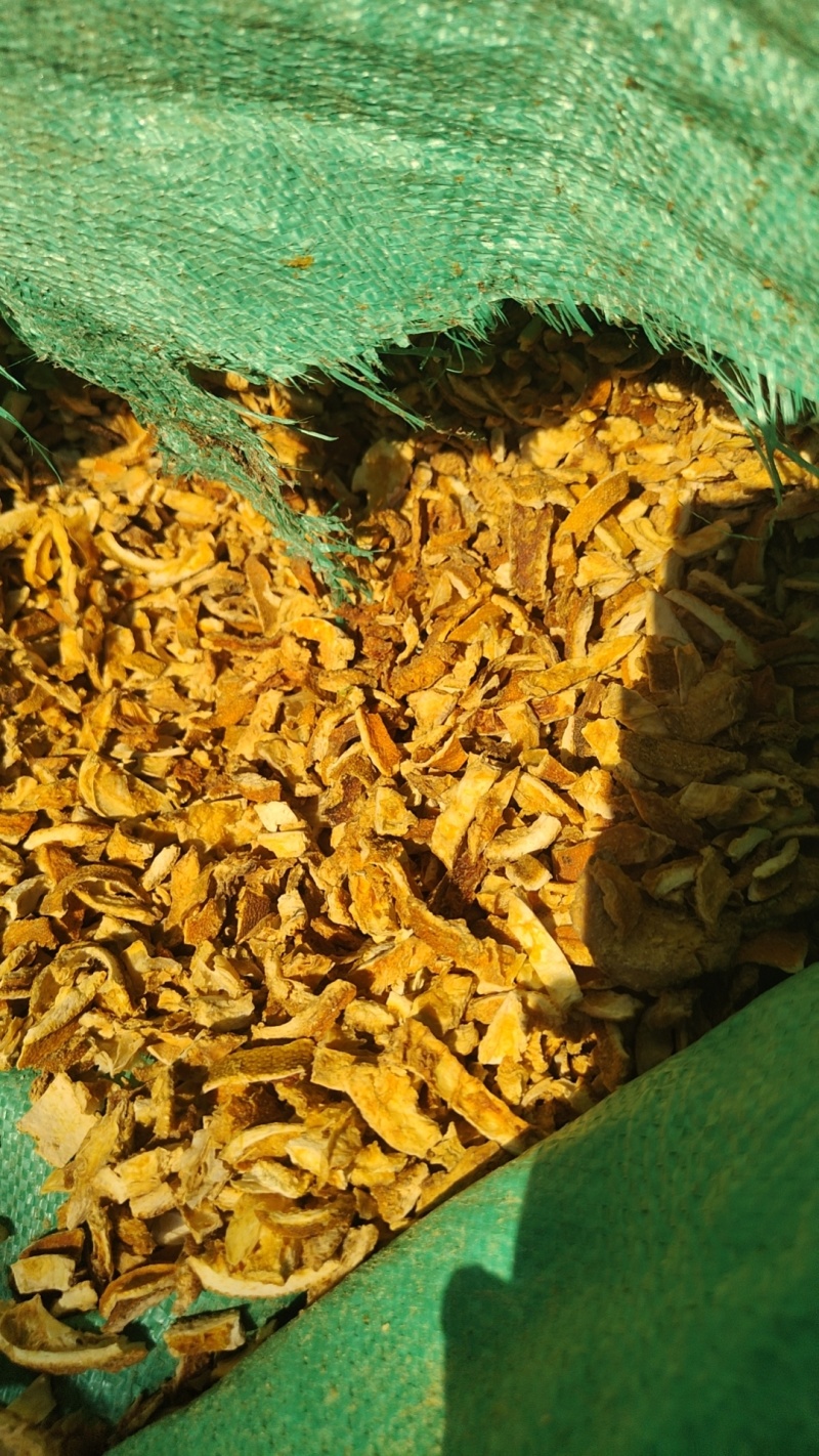 烘干陈皮个，统货，陈皮丝高含量大货现货出售，正品纯桔子皮