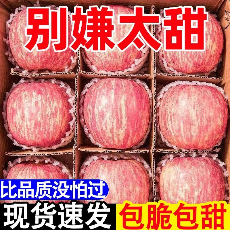 红富士苹果丑苹果【一件代发全网低价】阿克苏新疆苹果