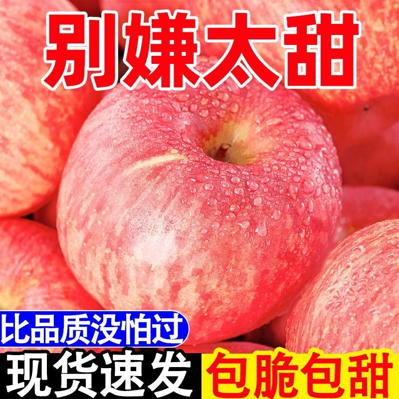 红富士苹果丑苹果【一件代发全网低价】阿克苏新疆苹果