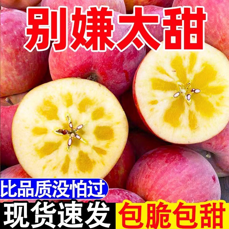 红富士苹果丑苹果【一件代发全网低价】阿克苏新疆苹果