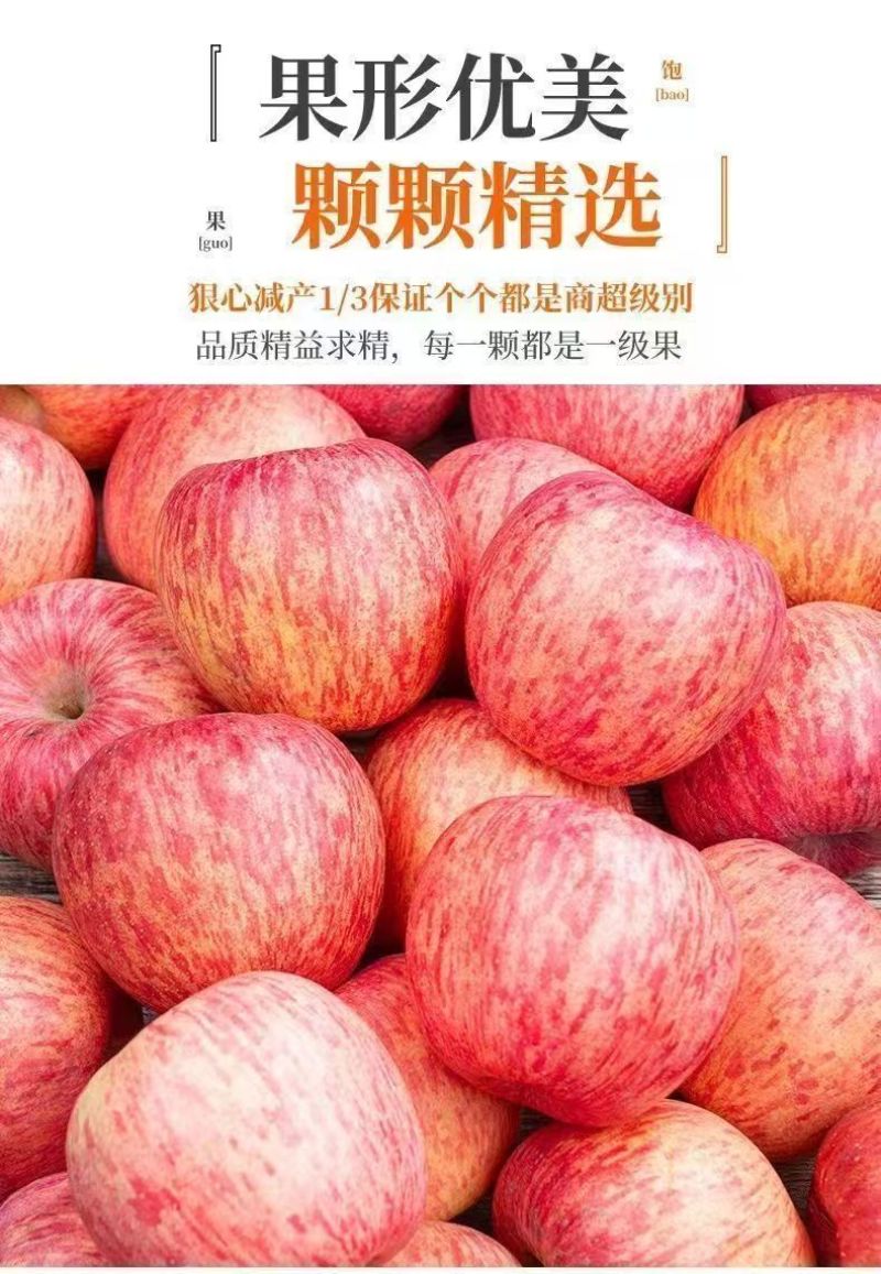 红富士苹果丑苹果【一件代发全网低价】阿克苏新疆苹果