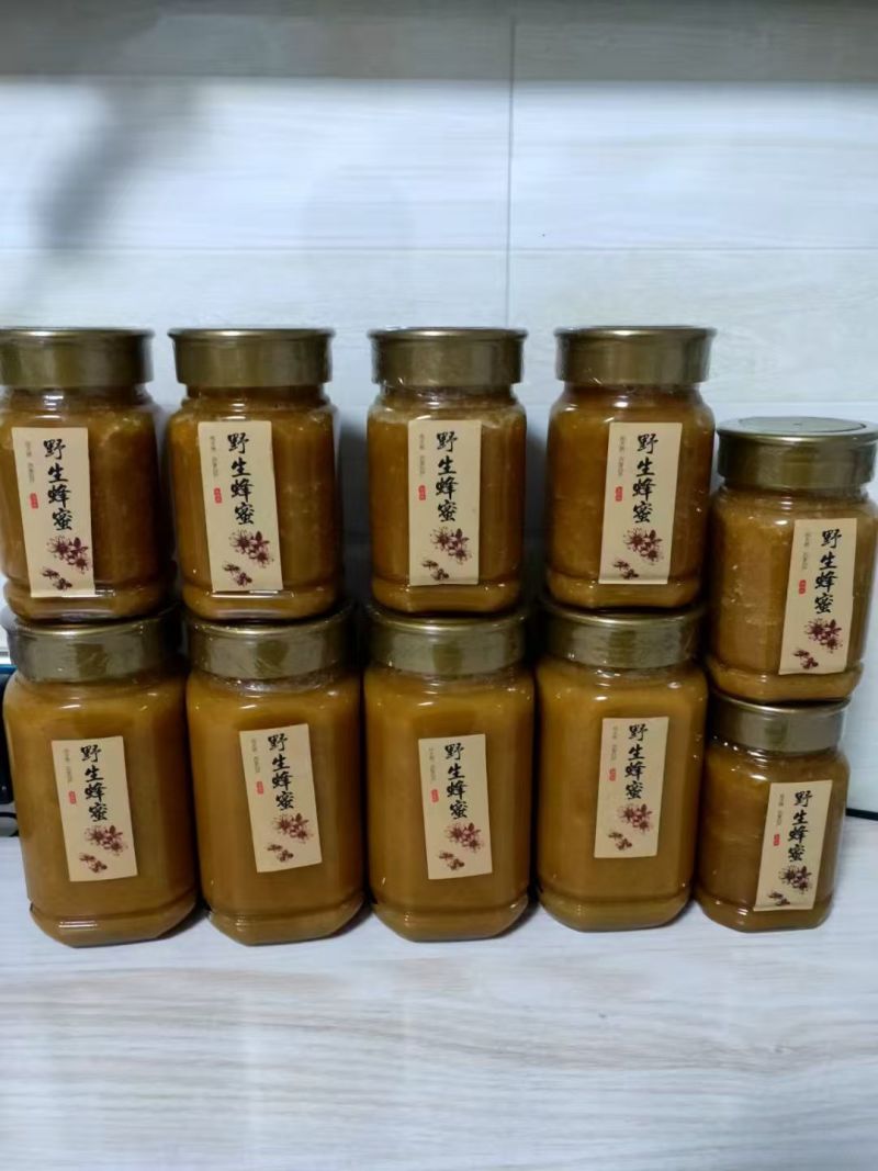 原始森林野生蜂蜜深山养殖药蜜