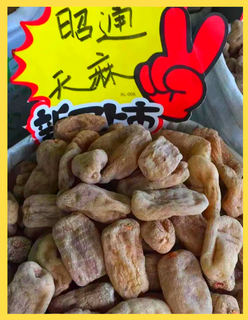 云南中药根茎类/昭通天麻/量大价优/可视频看货/包邮