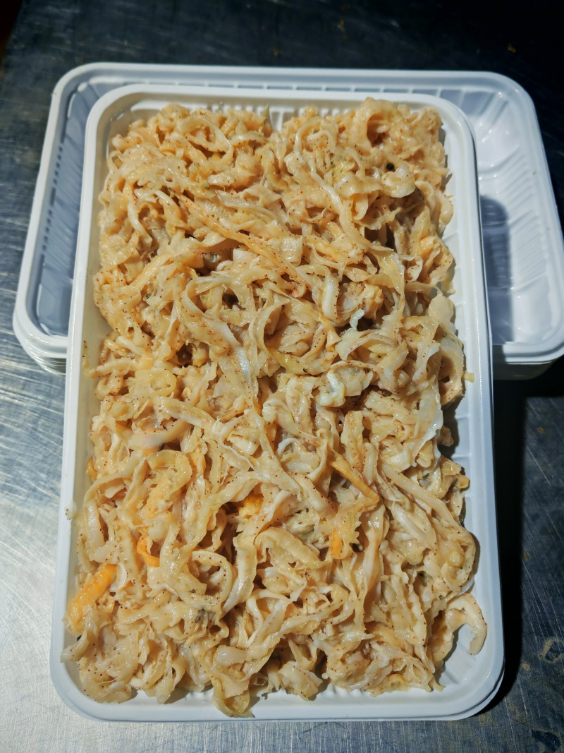 扇贝裙边食品级扇贝边冻货一斤小包装电商礼品盒**