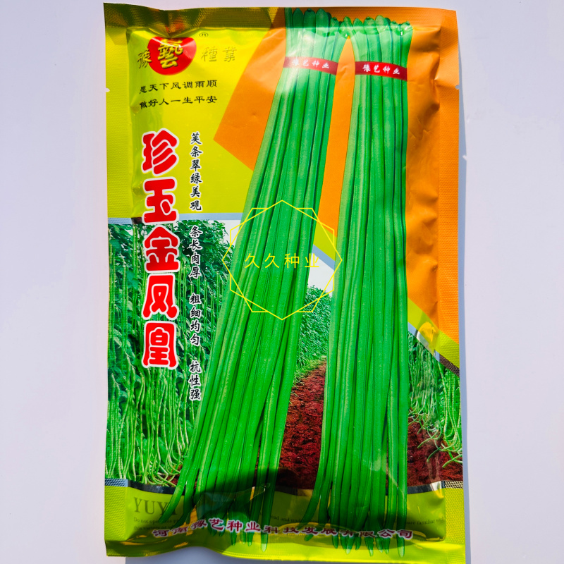 珍玉金凤凰长豇豆种子中熟翠绿长豆角种籽肉厚耐高温春秋播