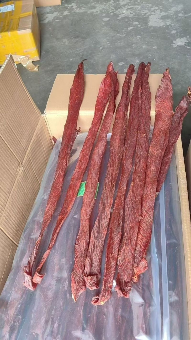 猪里脊风干肉麻辣五香两个味道，厂家直销，一件50斤