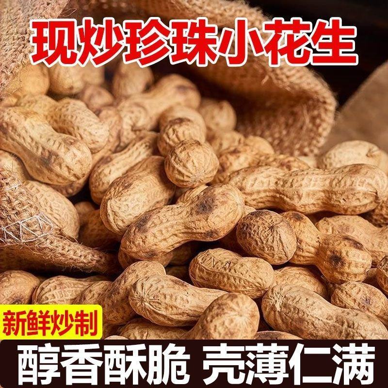 柴火炒花生原味小珍珠支持电商一件代发