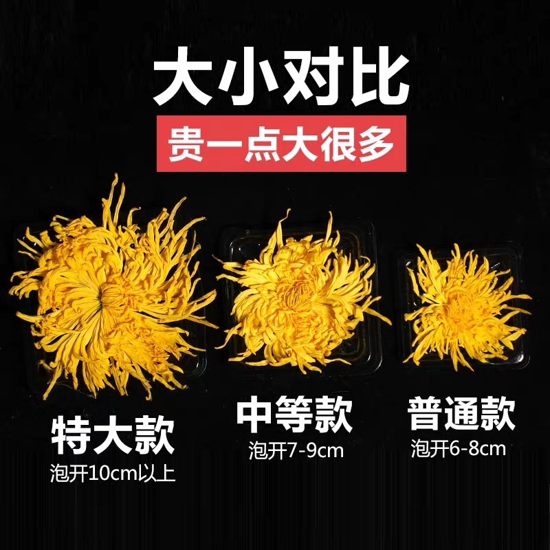 金丝皇菊新货无硫金丝菊花规格齐全中药材批发