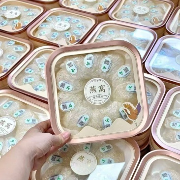 企标溯源码干盏燕窝批发燕窝工厂三克梳盏礼盒装