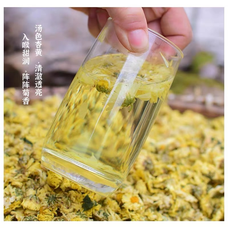 杭白菊真正的杭菊花杭菊花保质保量无硫***