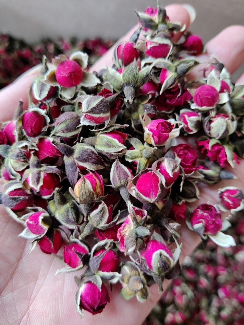 金边玫瑰云南玫瑰花金色花冠玫瑰花茶新货净货无硫