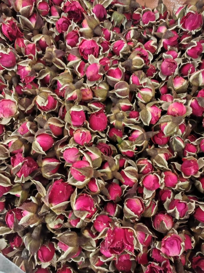 金边玫瑰云南玫瑰花金色花冠玫瑰花茶新货净货无硫