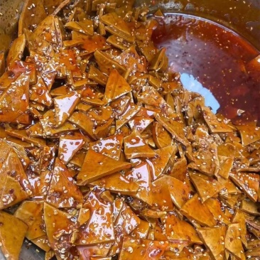 【凉拌豆干】卤菜牛皮豆干不规则边料低成本创业卤香半成品